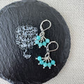 Cluster Earrings - Amazonite