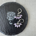 Cluster Earrings - Kunzite