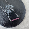 Dainty Necklace - Pink Tourmaline