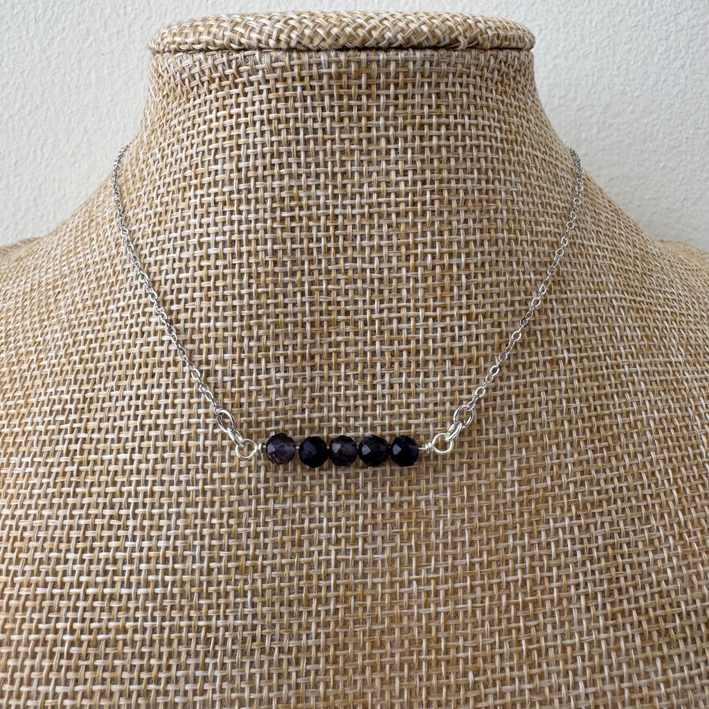 Dainty Necklace - Iolite