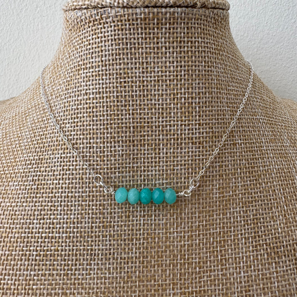 Dainty Necklace - Amazonite