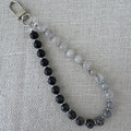 Phone strap - Black Tourmaline in Quartz