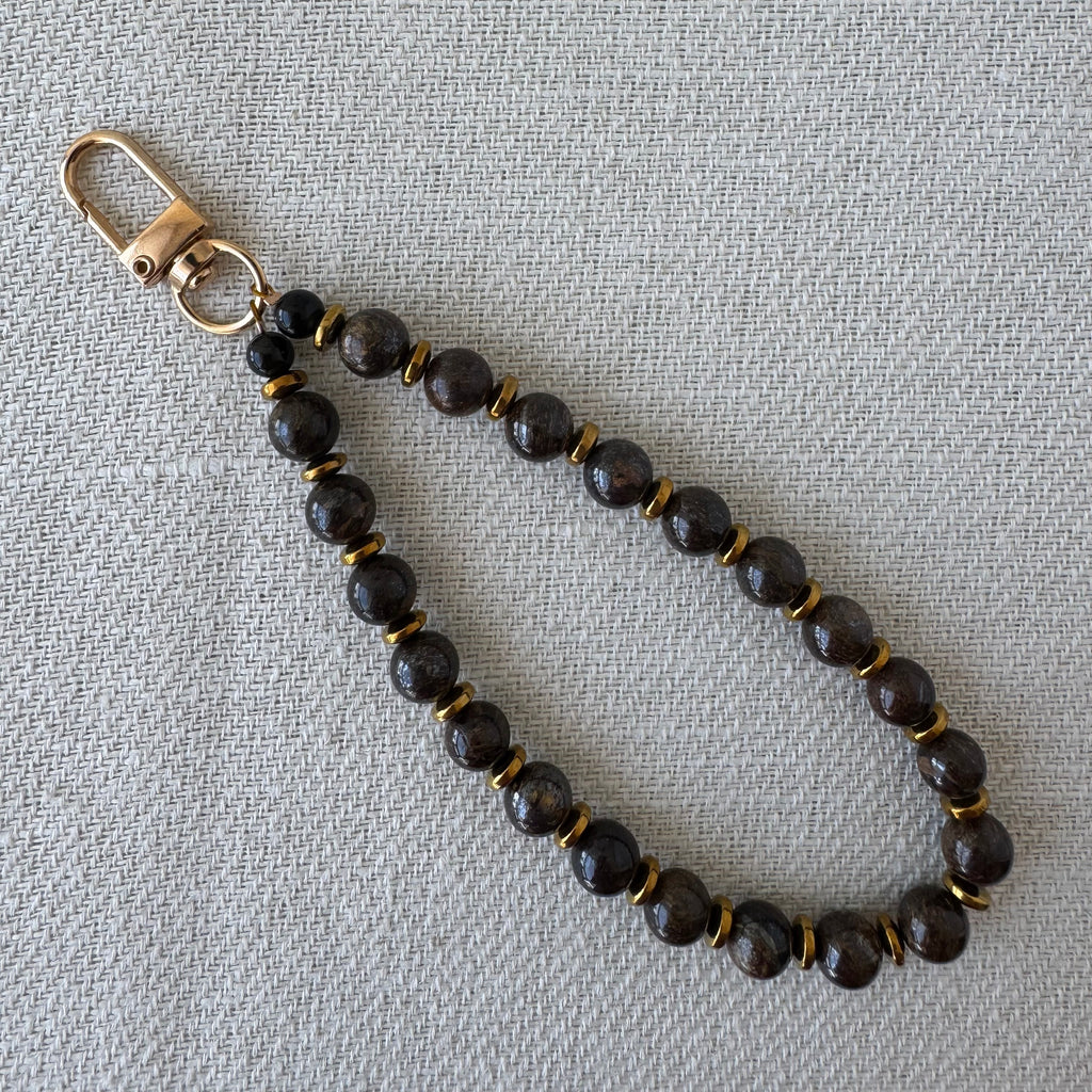 Phone strap - Bronzite