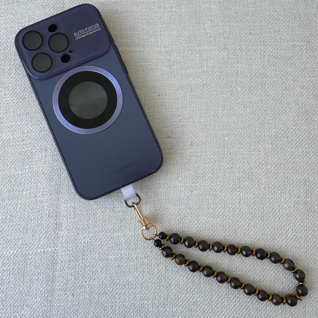Phone strap - Bronzite
