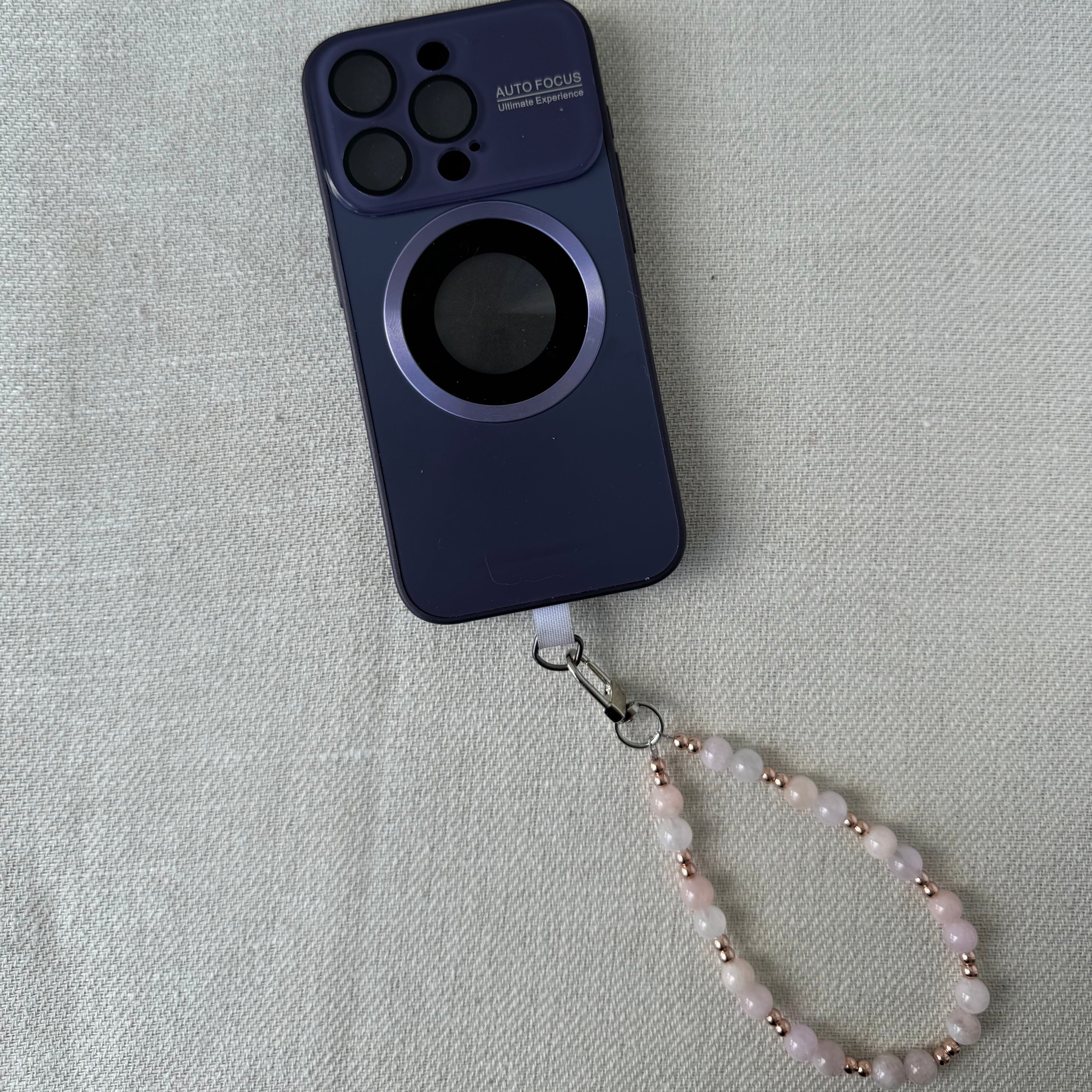 Phone strap - Morganite