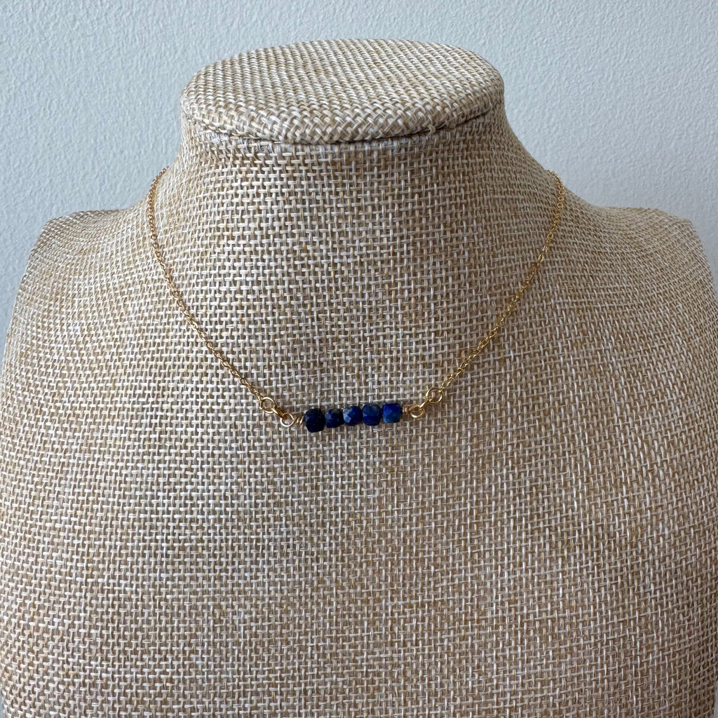 Dainty Necklace - Lapis Lazuli